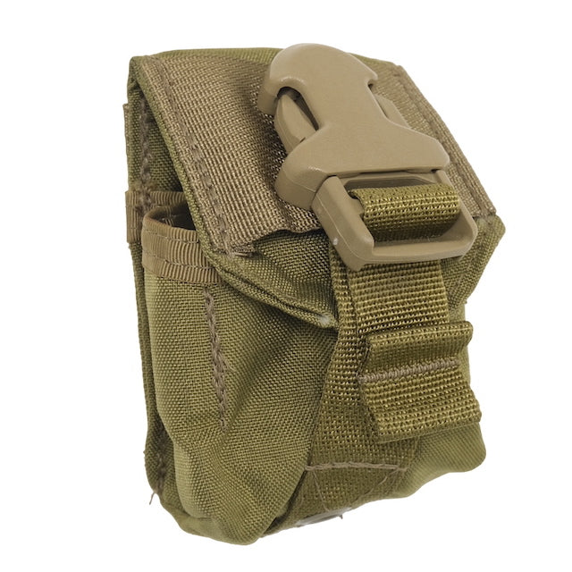 US（米軍放出品）EAGLE SFLCS Single Frag Grenade Pouch [Khaki 