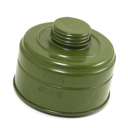 World Surplus Soviet Army GP-5 Gas Mask Canister