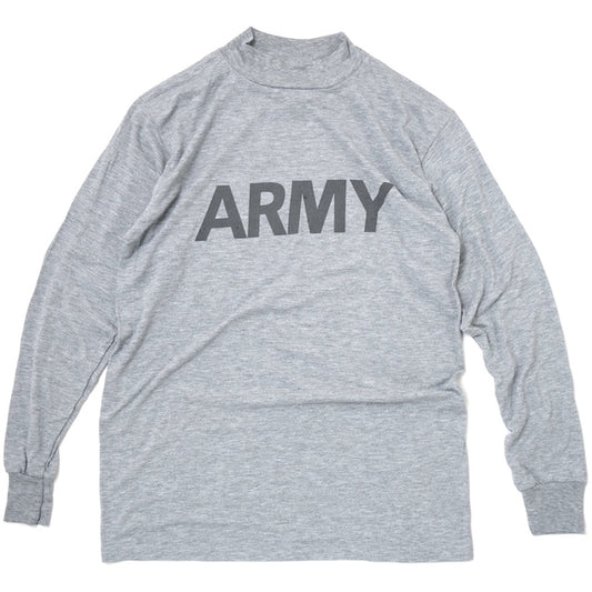 US (US military release product) JENSEN APPAREL ARMY IPFU Long Sleeve T-Shirt [Heather Grey] [New] [Letter Pack Plus compatible]