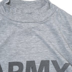 US（米軍放出品）JENSEN APPAREL ARMY IPFU Long Sleeve T-Shirt [Heather Grey][新品]【レターパックプラス対応】