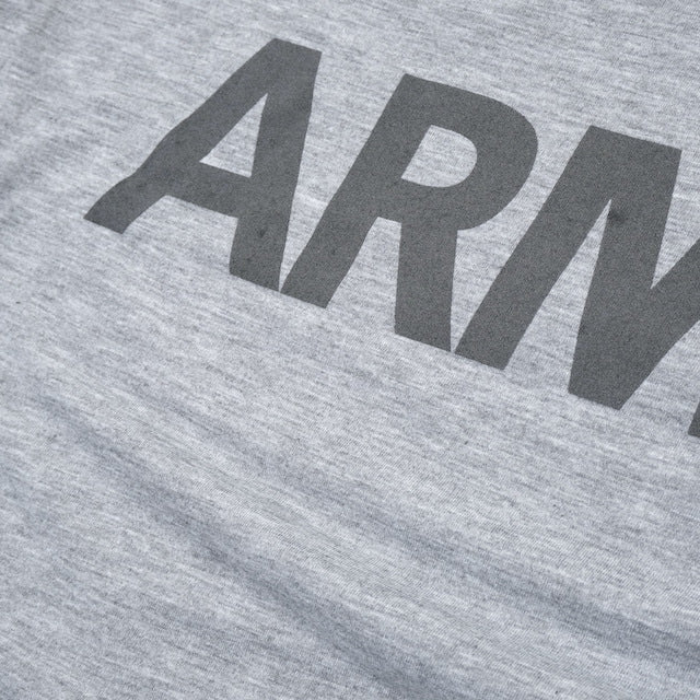 US（米軍放出品）JENSEN APPAREL ARMY IPFU Long Sleeve T-Shirt [Heather Grey][新品]【レターパックプラス対応】