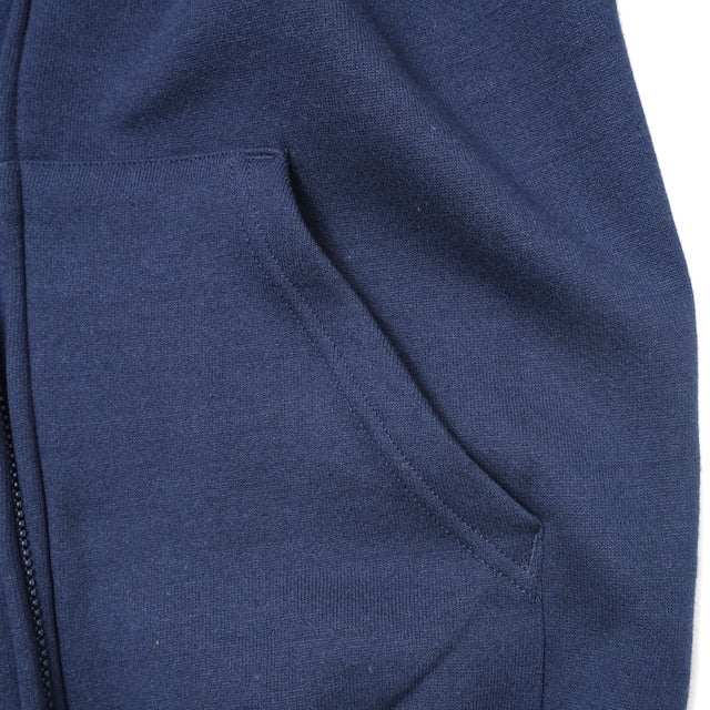 SOFFE(ソフィー) NAVY PT HOOD ジップ フーディ リフレクタープリント [9477NX][NAVY]