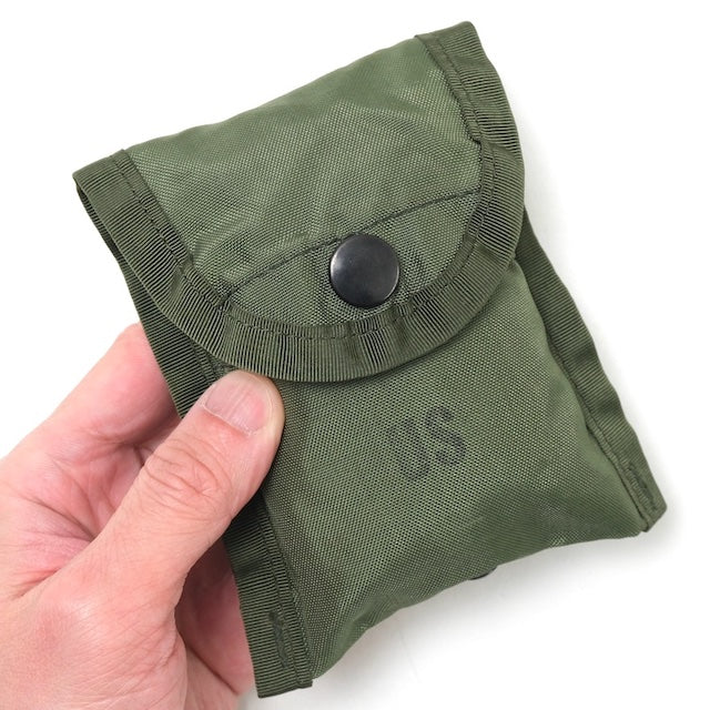 US (U.S. military release product) First Aid/Compass Pouch OD [First Aid Compass Case] ​​[Letter Pack Plus compatible] [Letter Pack Light compatible]