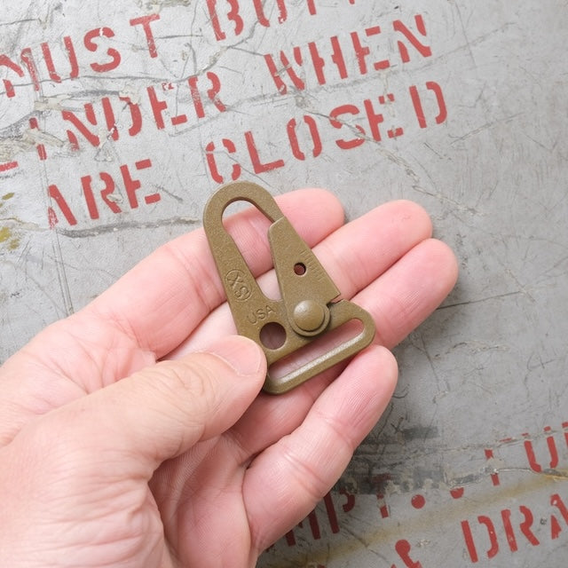 SX（エスエックス）HKスタイル スナップフック 1インチ [Coyote][HK Style SnapHook 1inch slot]【レターパックプラス対応】【レターパックライト対応】