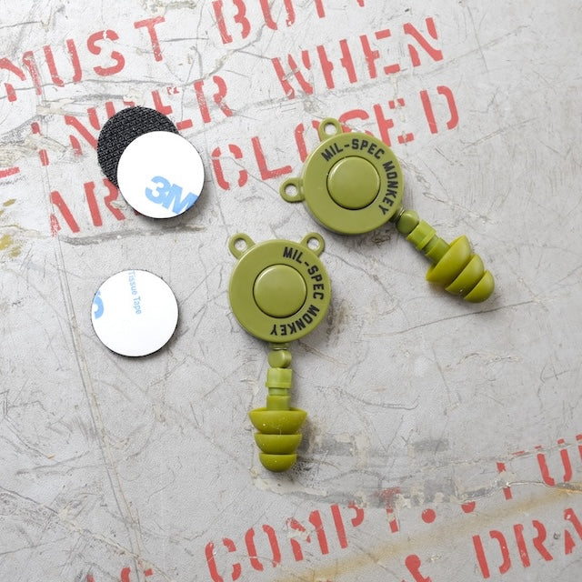 MSM（ミルスペックモンキー）Retracto-Plugs [巻き取り式イヤープラグ
