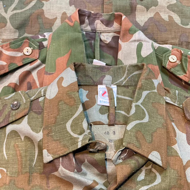 [In-Store Only] World Surplus Romanian Army M-90 Camouflage Shirt in Leaf Camo