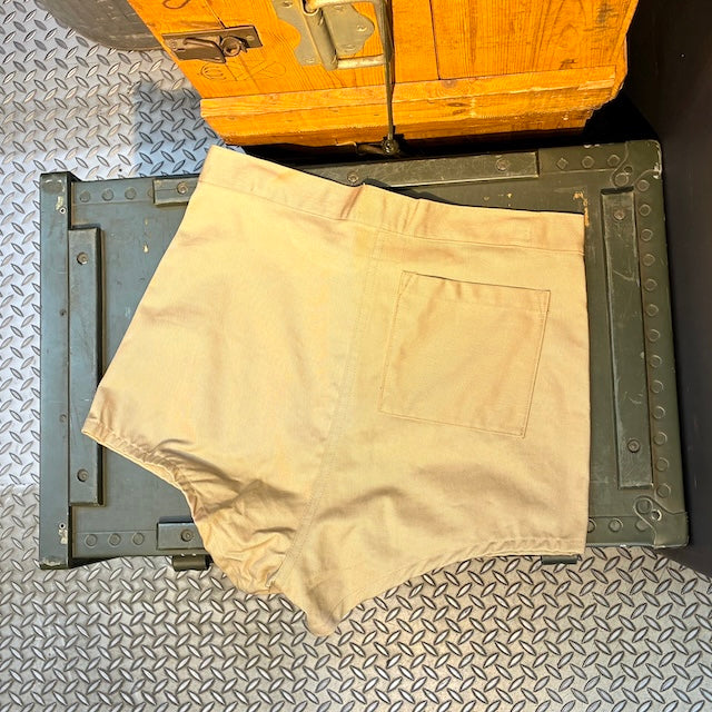 [Store Only] US (Military Surplus) Authentic U.S. Navy Swim Trunks [Khaki] [Brand New]