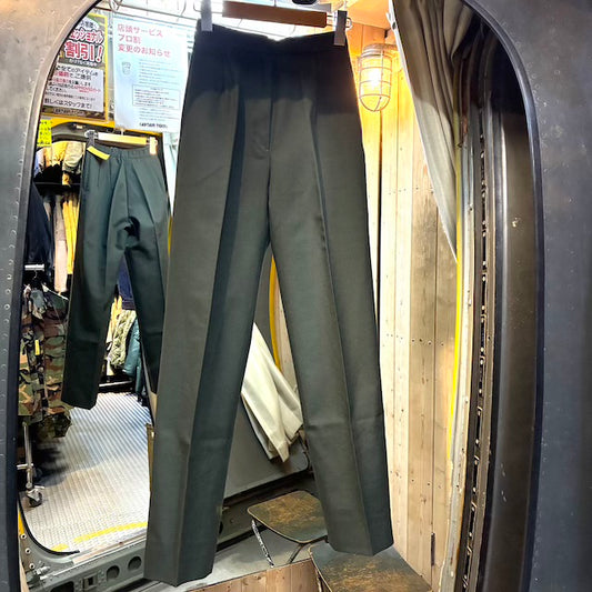 [US/U.S. military release product] Women's slacks [ARMY GREEN] [1F Product not listed on the WEB]