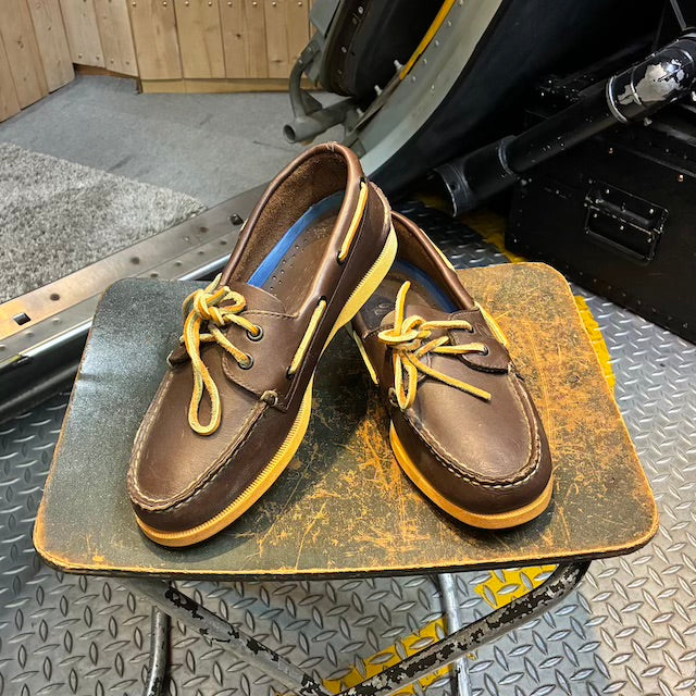 [In-Store Only] World Surplus French Military Deck Shoes [Made by Aigle]