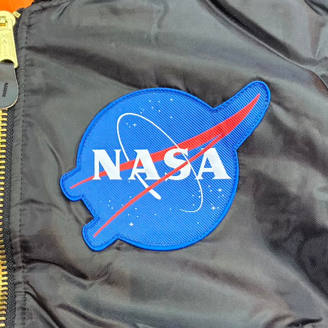 【店頭販売のみ】ROTHCO（ロスコ）MA-1 Flight Jacket [NASA][BLACK]