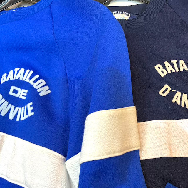 【店頭販売のみ】フランス軍 ARMY Raglan Sports Sweat Shirts [中古] [2色]