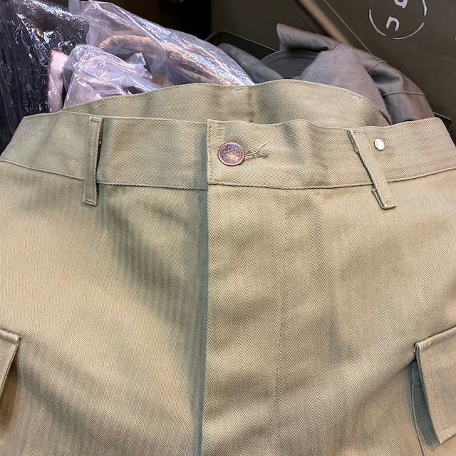 【店頭販売のみ】 USタイプ WW2 HBT PANTS [OD]