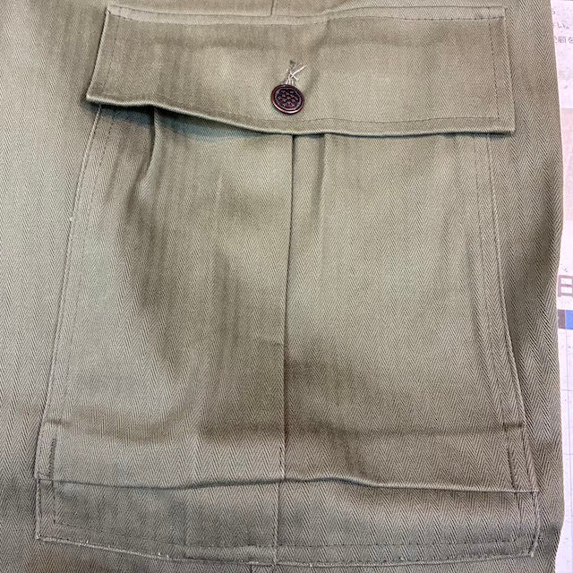 【店頭販売のみ】 USタイプ WW2 HBT PANTS [OD]