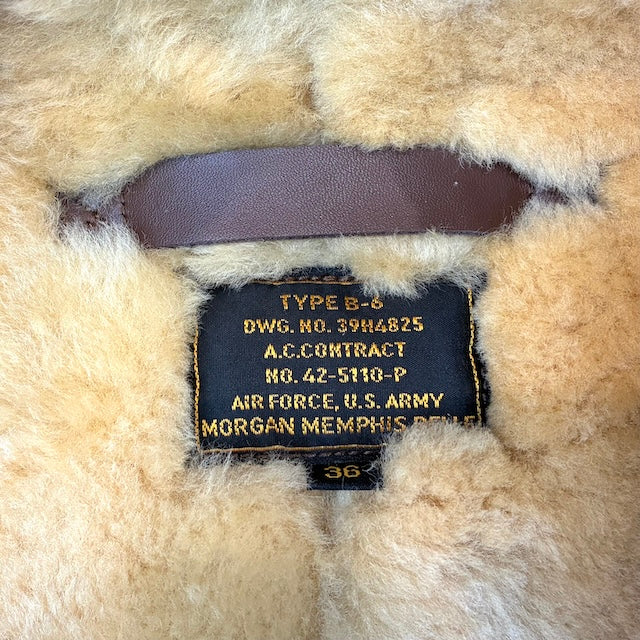 【店頭販売のみ】MORGAN MEMPHIS BELLE（モーガン メンフィスベル）Type B-3 WW2 サンプル品 [ライトブラウン]