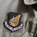 Military Patch（ミリタリーパッチ）25th SQ ブラックイエローカラー 4枚セット [フック付き]【レターパックプラス対応】【レターパックライト対応】