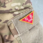 Military Patch MINE Triangle Patch [Hook-backed] [Letter Pack Plus compatible] [Letter Pack Light compatible]