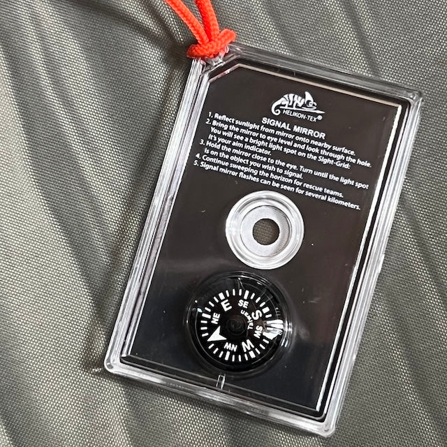 Helikon-Tex SIGNAL MIRROR [Signal mirror with compass] [Letter Pack Plus compatible]