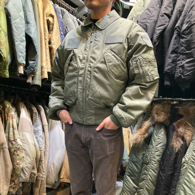 ALPHA（アルファ）CWU-45/P NOMEX Style Navy [ベルクロ1箇所付]