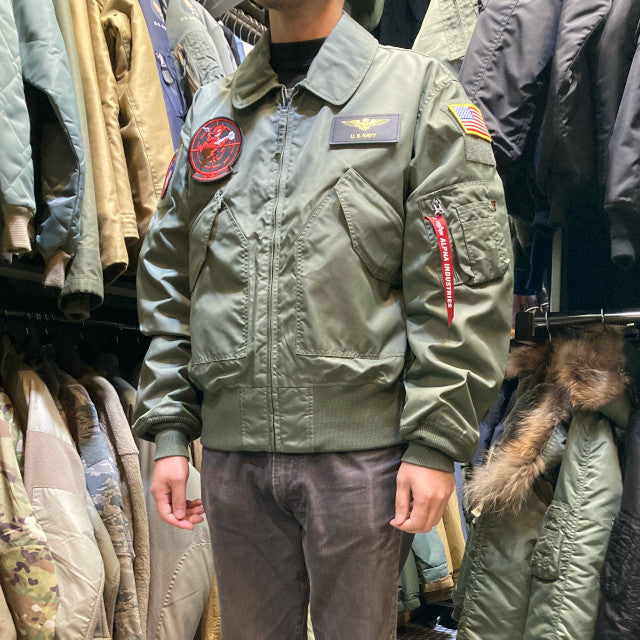 ALPHA（アルファ）CWU-36/P NOMEX Style Navy [ベルクロ1箇所付]