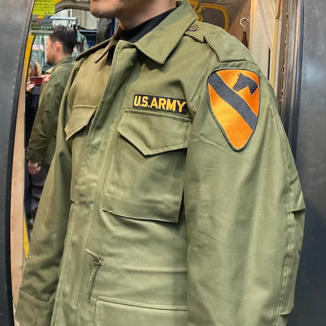 【店頭販売のみ】SESSLER(セスラー) M-51 フィールドジャケット OD Field Jacket [第８軍 第1騎兵師団 進駐軍バージョン  パッチ付]