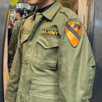 【店頭販売のみ】SESSLER(セスラー) M-51 フィールドジャケット OD Field Jacket [第８軍 第1騎兵師団 進駐軍バージョン パッチ付]