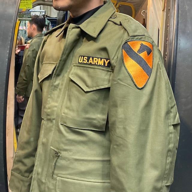 【店頭販売のみ】SESSLER(セスラー) M-51 フィールドジャケット OD Field Jacket [第８軍 第1騎兵師団 進駐軍バージョン パッチ付]
