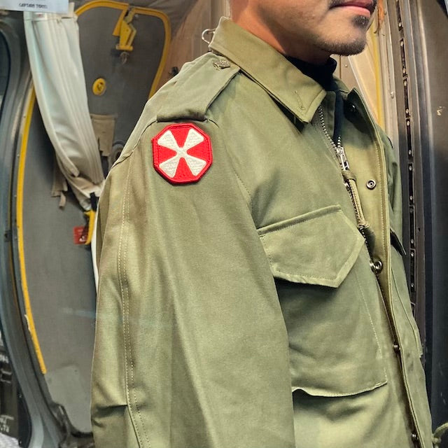 【店頭販売のみ】SESSLER(セスラー) M-51 フィールドジャケット OD Field Jacket [第８軍 第1騎兵師団 進駐軍バージョン パッチ付]