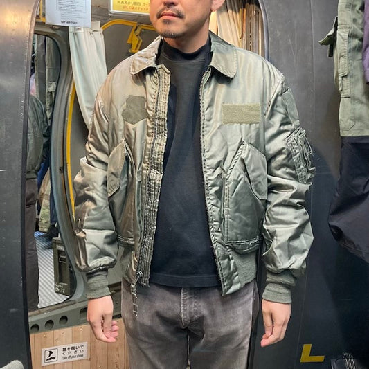 【店頭販売のみ】US（米軍放出品）JACKET, FLYER'S COLD WEATHER, TYPE CWU-45/P [中古][SAGE]