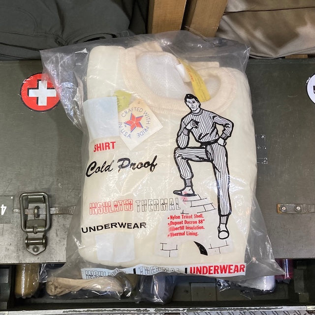 【店頭販売のみ】US（米軍放出品）INSULATED THERMAL UNDERWEAR サーマルアンダーウェア [未使用]