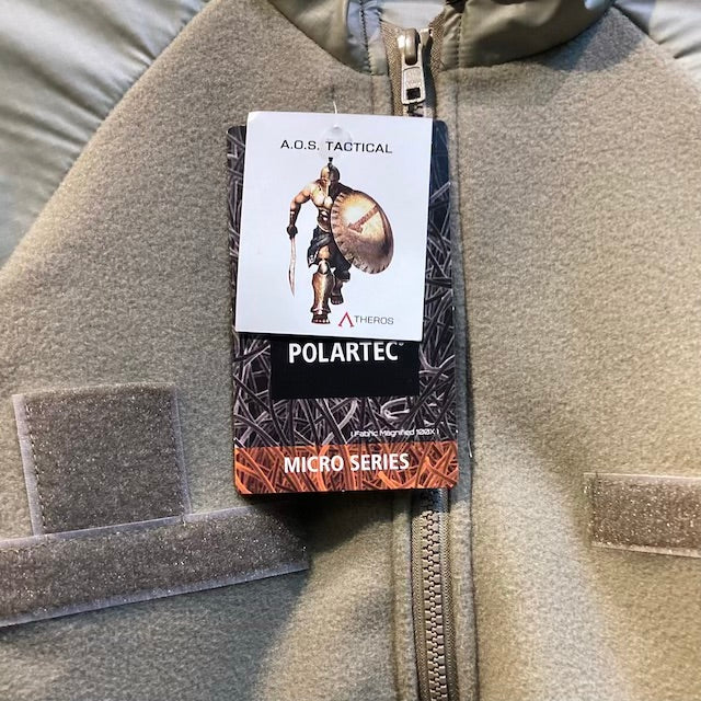【店頭販売のみ】AOS Tactical Theros Polartec Fleece Jacket [TAN499][ポーラテック]