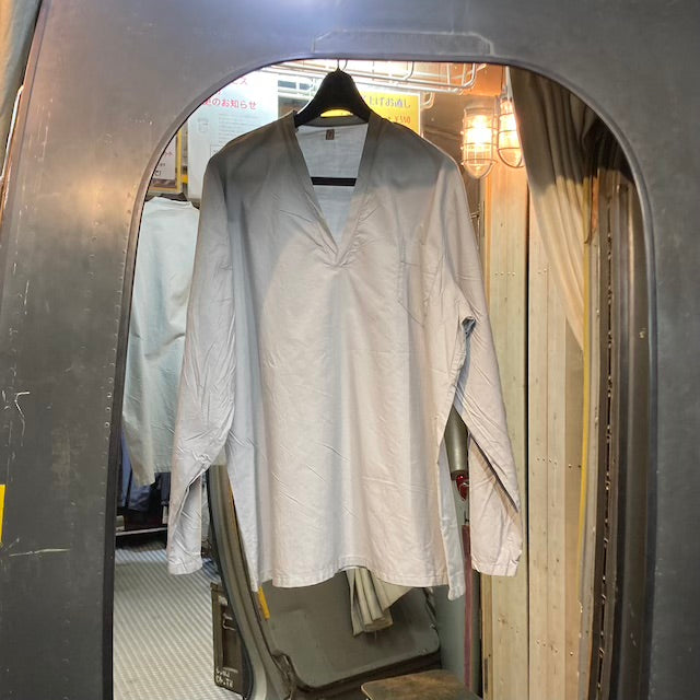 【店頭販売のみ】ワールドサープラス スウェーデン軍 パジャマシャツ ライトブルー