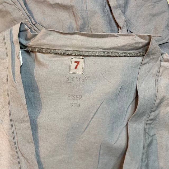 【店頭販売のみ】ワールドサープラス スウェーデン軍 パジャマシャツ ライトブルー