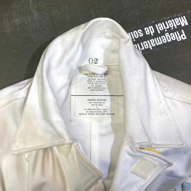 [Store sales only] US (U.S. military surplus) TYPE-II coveralls [White] [XXXS]
