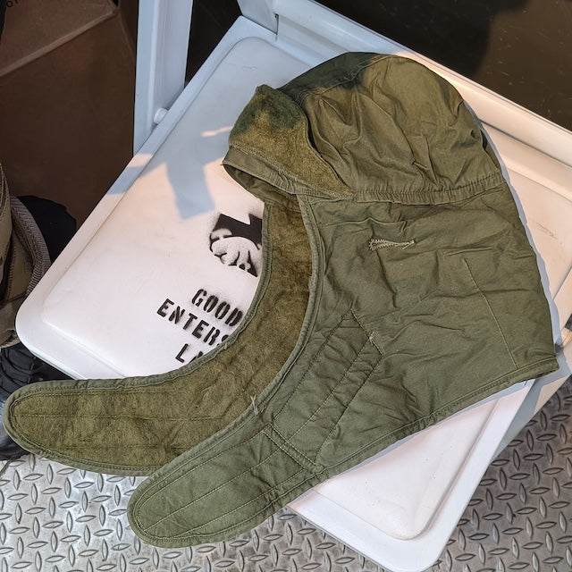 【店頭販売のみ】US（米軍放出品）M65 コールドウェザーヘルメットライナーキャップ OD [中古品][M-65 Cold Weather Insulating Helmet Liner Cap]