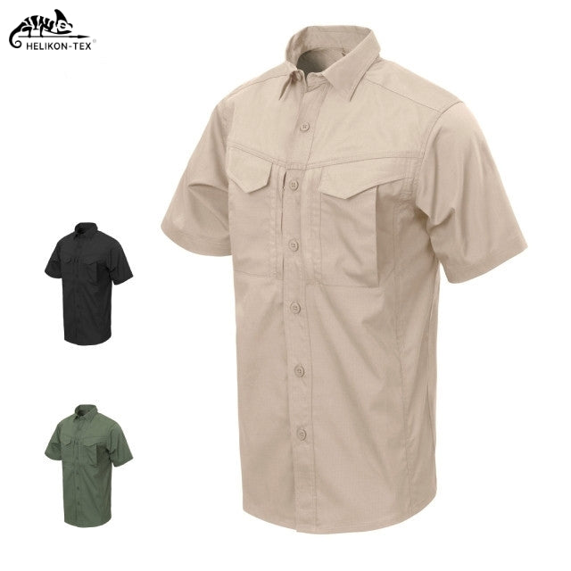 Helikon-Tex（ヘリコンテックス）DEFENDER Mk2 Shirt short sleeve - PolyCotton Ripstop [3色]【中田商店】【レターパックプラス対応】