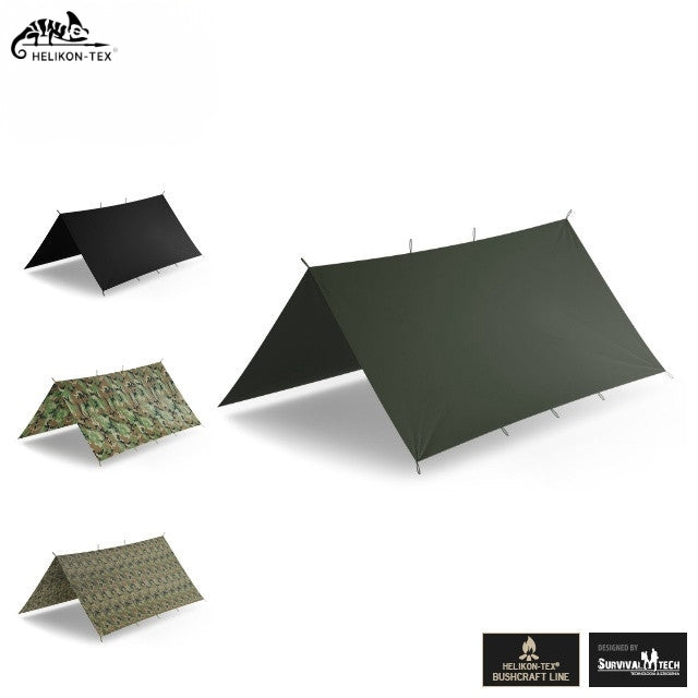 HELIKON-TEX（ヘリコンテックス）SUPERTARP コンバット タープ [4色][ブッシュクラフトライン]【中田商店】【レターパックプラス対応】