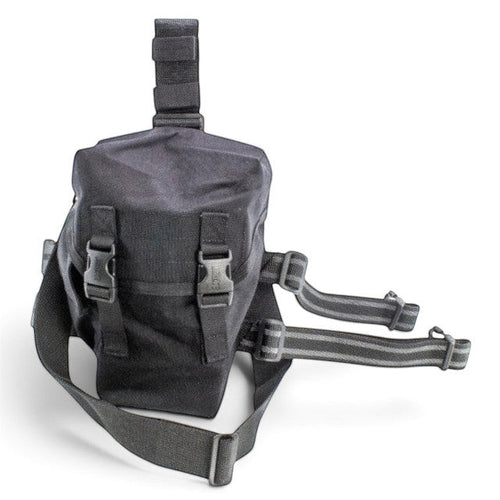 US SURPLUS（US サープラス）BLACKHAWK Omega Gas Mask Pouch  [Black][IVS and 2Leg Strap]