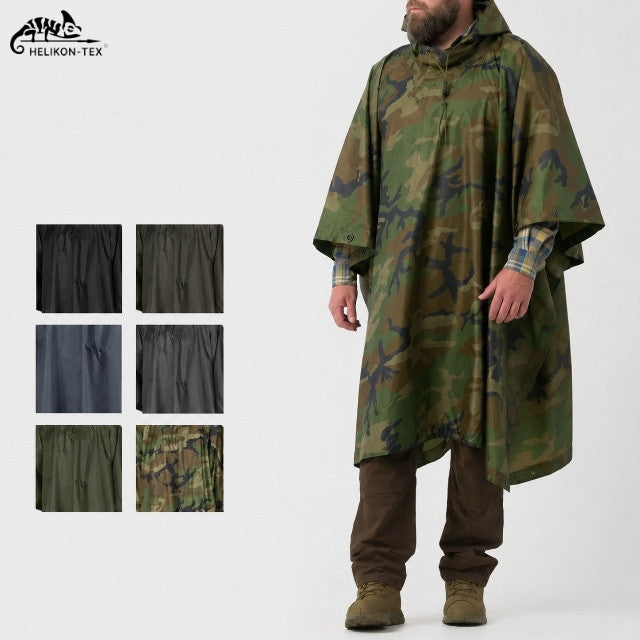 Helikon-Tex（ヘリコンテックス）ポンチョ USモデル [6色][Poncho U.S. Model]