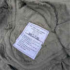 キャプテントム US military CVC Nomex balaclava tag in olive drab flame-resistant aramid fabric
