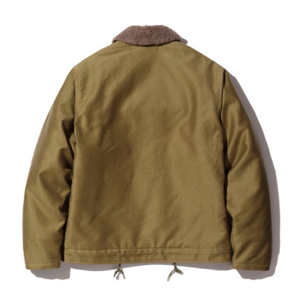 BUZZ RICKSON'S USN Type N-1 Deck Jacket Khaki [NAVY DEPARTMENT DEMOTEX-ED][BR15345]