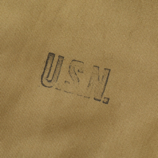 BUZZ RICKSON'S（バズリクソン）USN Type N-1 Deck Jacket Khaki [NAVY DEPARTMENT DEMOTEX-ED][BR15345]
