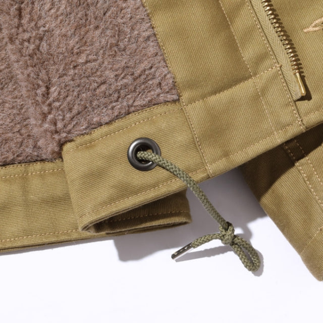 BUZZ RICKSON'S（バズリクソン）USN Type N-1 Deck Jacket Khaki [NAVY DEPARTMENT DEMOTEX-ED][BR15345]
