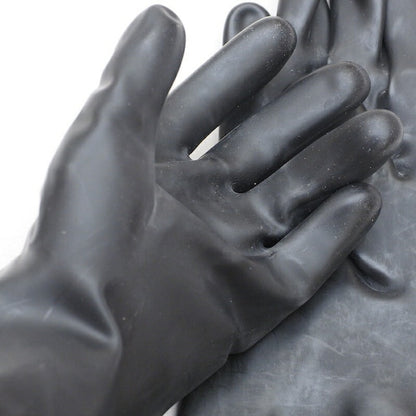 US（米軍放出品）ケミカルプロテクティブグローブ [Black][Chemical Protective Glove][化学防護ゴム手袋]【レターパックプラス対応】【レターパックライト対応】