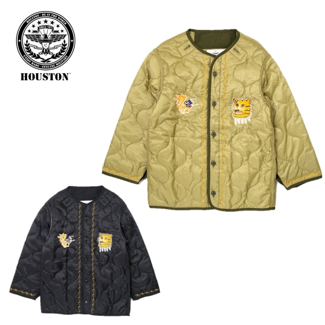 HOUSTON（ヒューストン）EMBROIDERY M-65 LINER / 刺繍 M-65 ライナージャケット [51513]