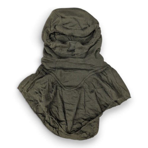 キャプテントム US military surplus olive drab NOMEX CVC balaclava with integrated bib for combat vehicle crewmen