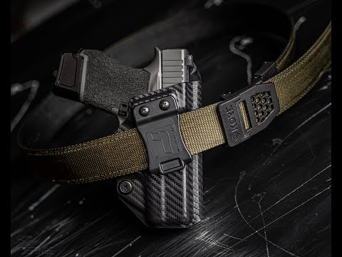 Kore Essentials EDC TACTICAL NYLON GUN BELT 1.5" X5 BUCKLE [Tactical Nylon][Gun Belt 1.5 inch width][X5 Black Buckle][4 colors]