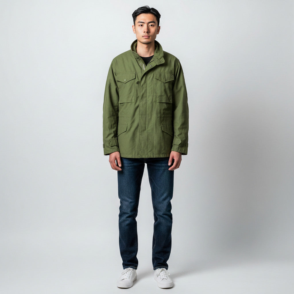 SESSLER M-65 Field Jacket OD Field Jacket [Early Model, No