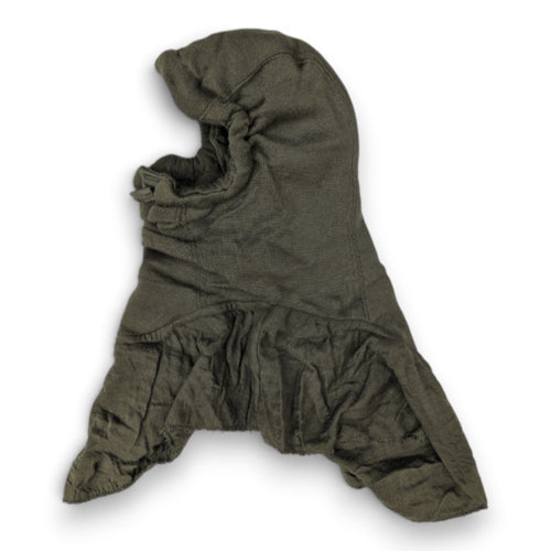 キャプテントム US military surplus olive drab NOMEX balaclava with bib for combat vehicle crewmen
