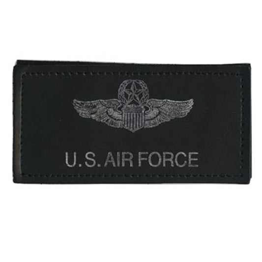Military Patch（ミリタリーパッチ）USAF Name Tag Master マスター エアフォース ネームタグ [フック付き]【中田商店】【レターパックプラス対応】【レターパックライト対応】