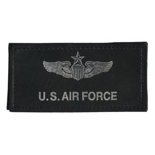 Military Patch（ミリタリーパッチ）USAF Name Tag Senior シニア エアフォース ネームタグ [フック付き]【中田商店】【レターパックプラス対応】【レターパックライト対応】